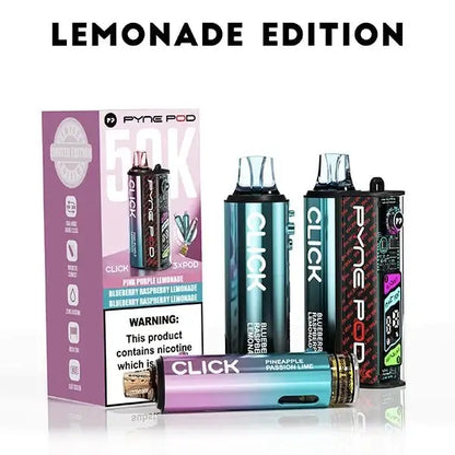 Pyne Pod Click 50K Prefilled Vape | TPD | only £12.99 | Cheapest Vape Shop in Uk