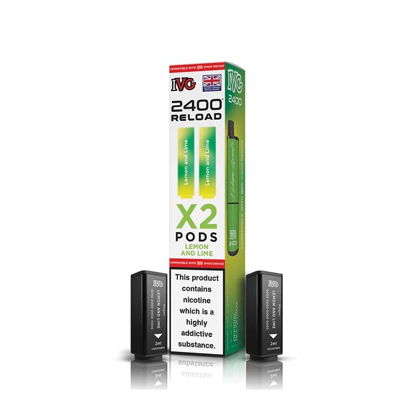 IVG 2400 Reload Prefilled Pods | Only £22.99 | Any 3 For £22.99 | only £8.99 | Cheapest Vape Shop in Uk