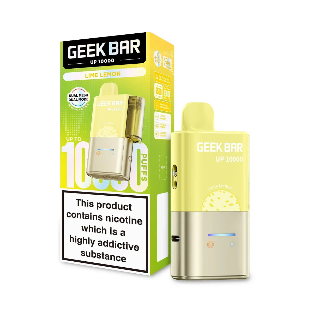 Geek Bar Up 10000 Prefilled Pod Kit | only £8.99 | Cheapest Vape Shop in Uk