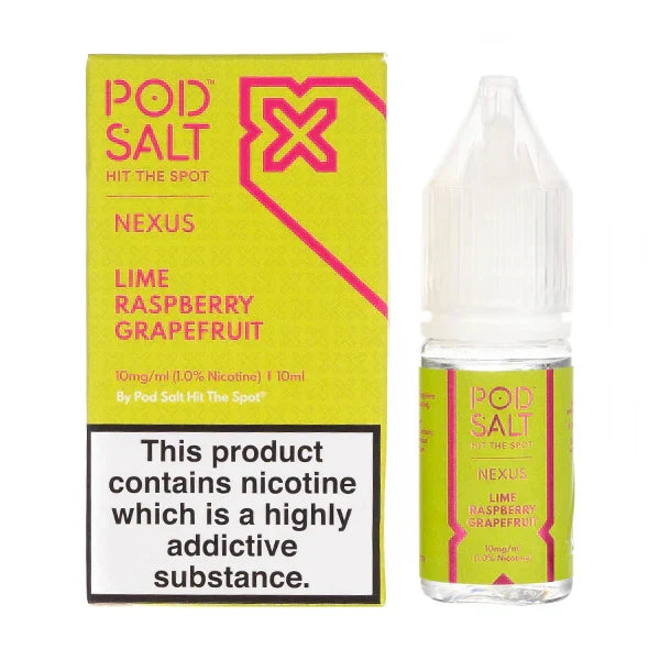 Pod Salt Nexus 10ML Nic Salt - Box of 5 | only £15.99 | Cheapest Vape Shop in Uk