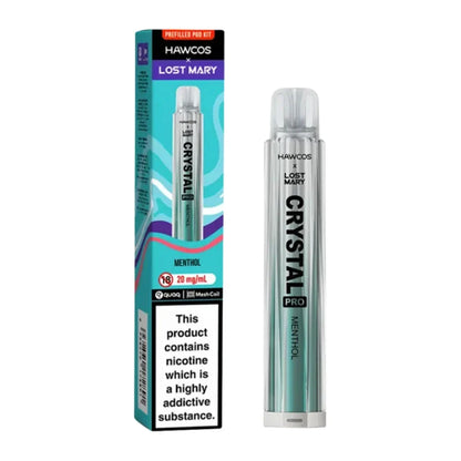 Hawcos x Lost Mary Crystal Pro 600 Prefilled Pod Kit-Box of 10 | only £39.99 | Cheapest Vape Shop in Uk