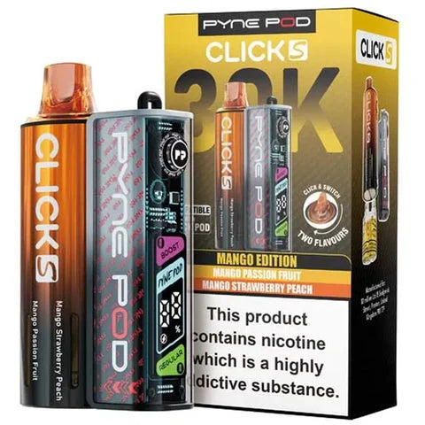Pyne Pod Click S 30K Prefilled Pod Kit - Box of 10 | only £87.99 | Cheapest Vape Shop in Uk