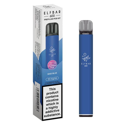 Elfbar 600 Prefilled Pod Kit - Box of 10 | only £32.50 | Cheapest Vape Shop in Uk