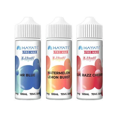 Hayati Pro Max 100ml Shortfill Eliquid | only £11.99 | Cheapest Vape Shop in Uk