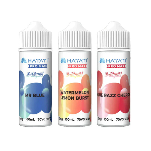 Hayati Pro Max 100ml Shortfill Eliquid | only £11.99 | Cheapest Vape Shop in Uk