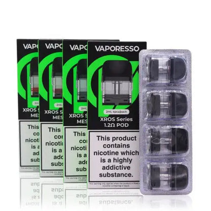 Vaporesso Xros Replacement Pods ( Pack of 4) | only £11.99 | Cheapest Vape Shop in Uk