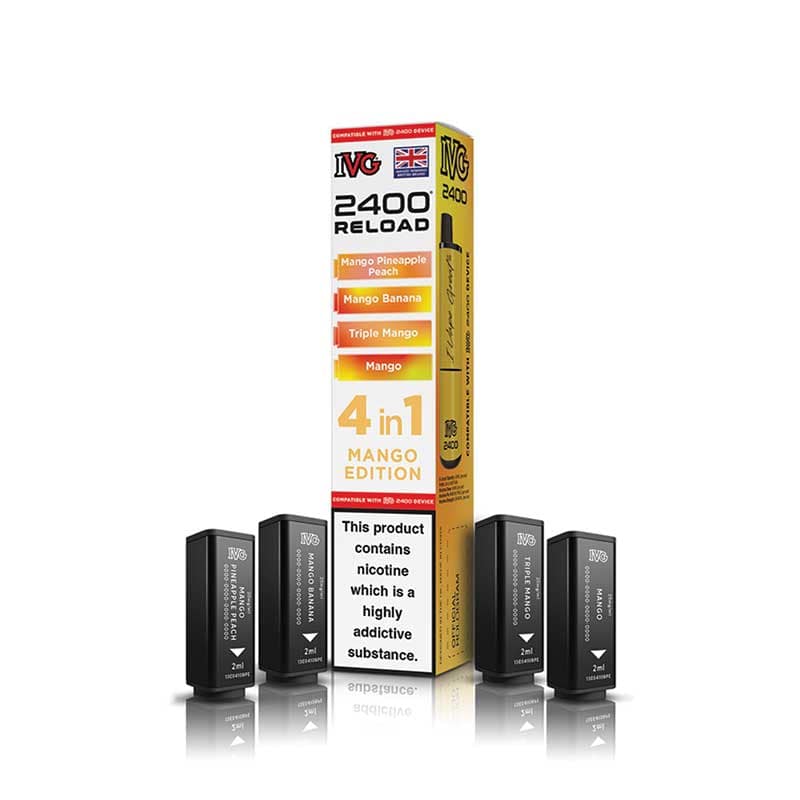 IVG 2400 Reload Prefilled Pods - Box of 5 | only £35.99 | Cheapest Vape Shop in Uk