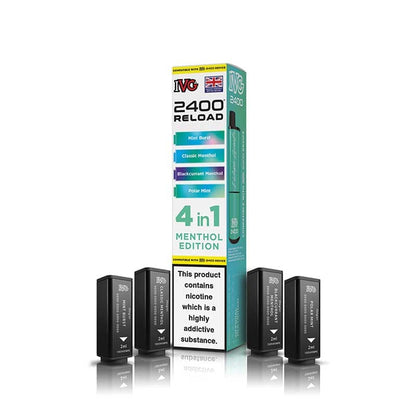 IVG 2400 Reload Prefilled Pods | Only £22.99 | Any 3 For £22.99 | only £8.99 | Cheapest Vape Shop in Uk