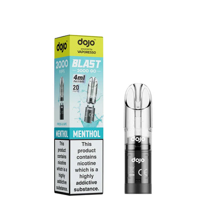 Vaporesso DOJO Blast Go 2000 Prefilled Pods | only £4.49 | Cheapest Vape Shop in Uk