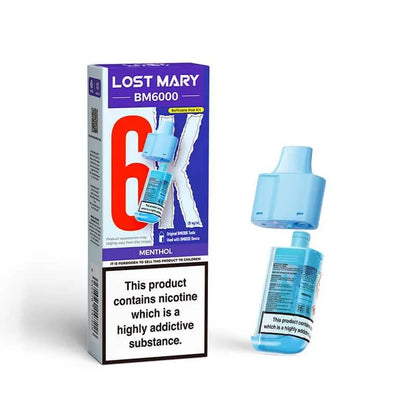 Lost Mary BM6000 Prefilled Vape Pods - Box of 10 | only £52 | Cheapest Vape Shop in Uk