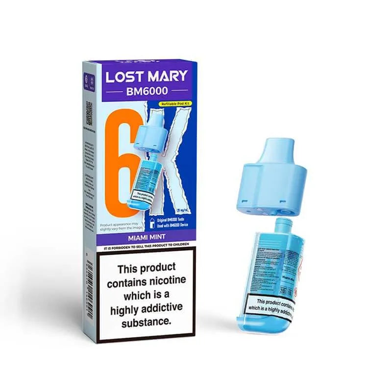 Lost Mary BM6000 Prefilled Vape Pods - Box of 10 | only £52 | Cheapest Vape Shop in Uk