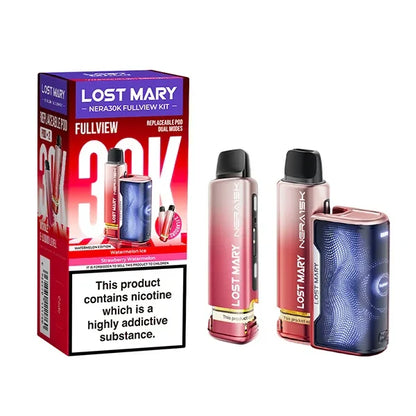 Lost Mary Nera30K Fullview Prefilled Pod Kit | only £11.49 | Cheapest Vape Shop in Uk