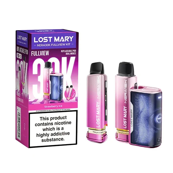 Lost Mary Nera30K Fullview Prefilled Pod Kit | only £11.49 | Cheapest Vape Shop in Uk