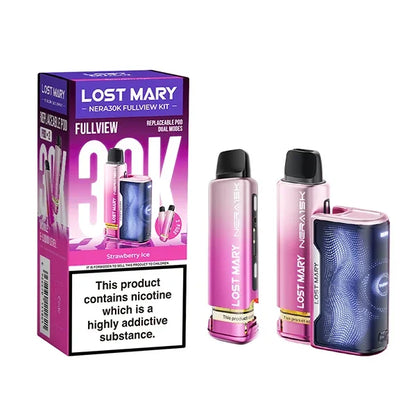 Lost Mary Nera30K Fullview Prefilled Pod Kit | only £11.49 | Cheapest Vape Shop in Uk
