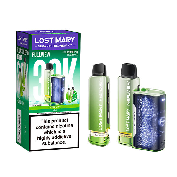 Lost Mary Nera30K Fullview Prefilled Pod Kit | only £11.49 | Cheapest Vape Shop in Uk