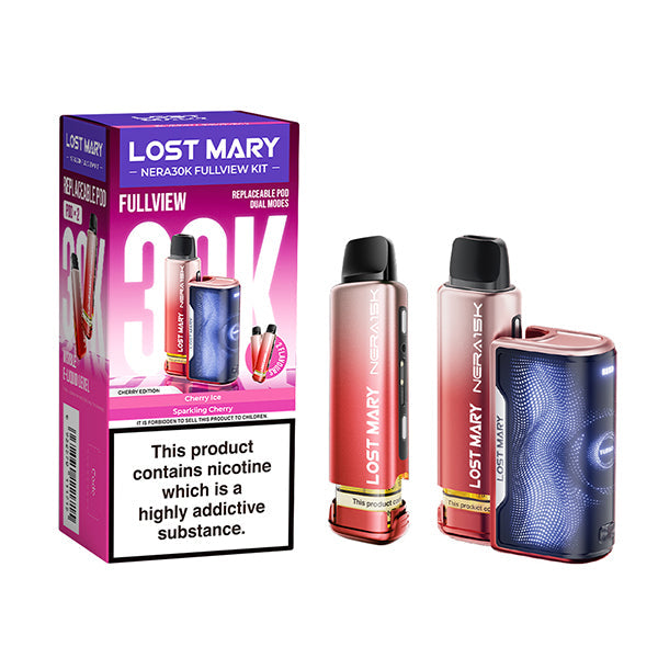 Lost Mary Nera30K Fullview Prefilled Pod Kit | only £11.49 | Cheapest Vape Shop in Uk
