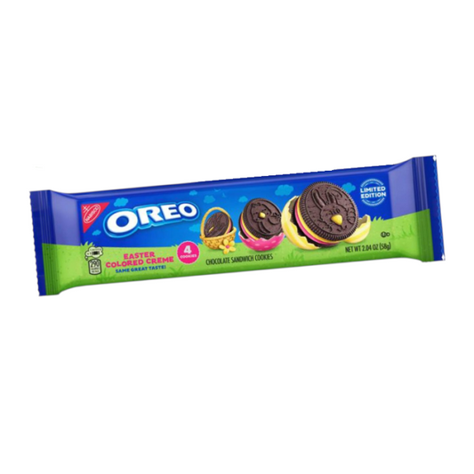 Oreo Easter Colored Creme Sandwich Cookies - 2.04oz (58g) | only £2.99 | Cheapest Vape Shop in Uk