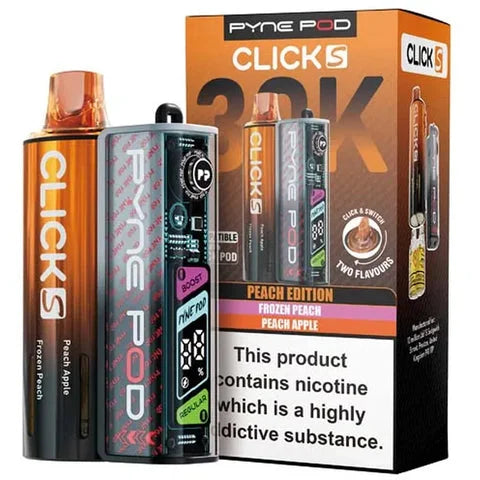 Pyne Pod Click S 30K Prefilled Pod Kit - Box of 10 | only £87.99 | Cheapest Vape Shop in Uk