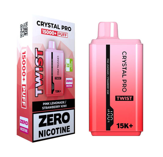 Crystal Pro Twist 15000 Puffs Prefilled Vape Zero Nicotine | only £9.99 | Cheapest Vape Shop in Uk