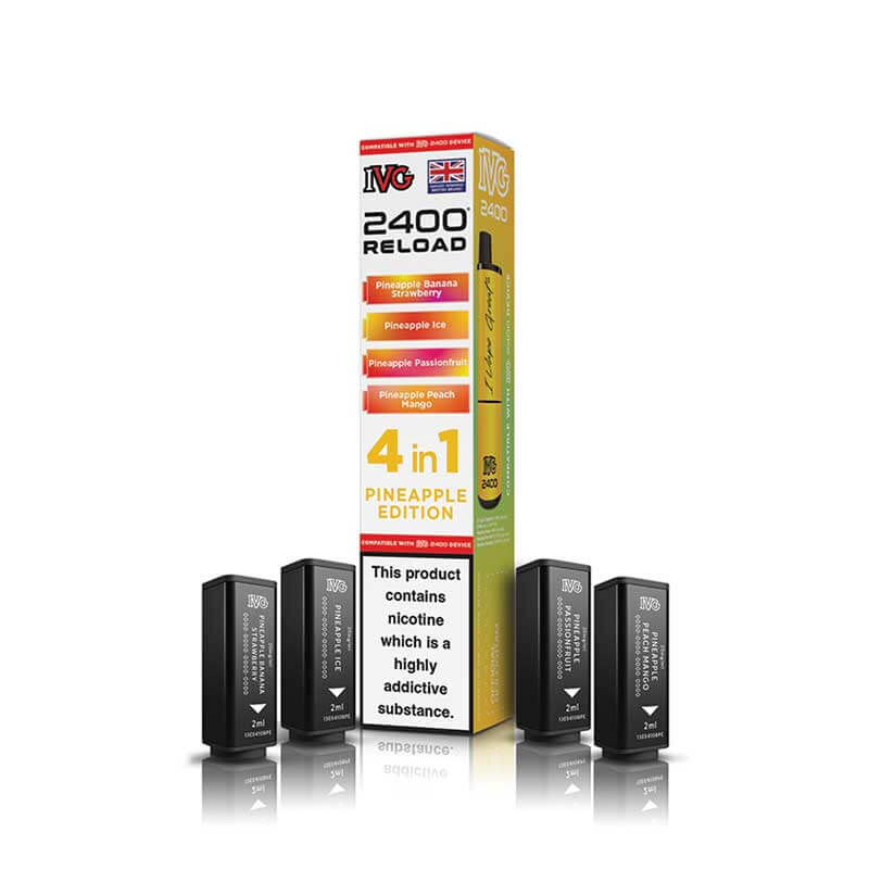 IVG 2400 Reload Prefilled Pods - Box of 5 | only £35.99 | Cheapest Vape Shop in Uk