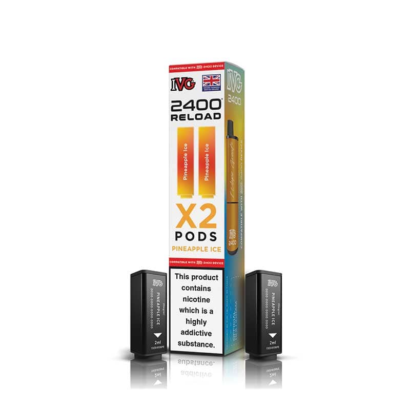 IVG 2400 Reload Prefilled Pods - Box of 5 | only £35.99 | Cheapest Vape Shop in Uk