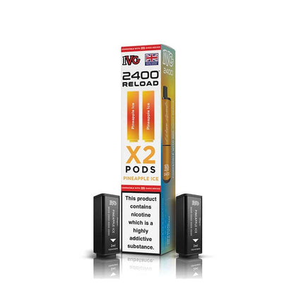 IVG 2400 Reload Prefilled Pods | Only £22.99 | Any 3 For £22.99 | only £8.99 | Cheapest Vape Shop in Uk