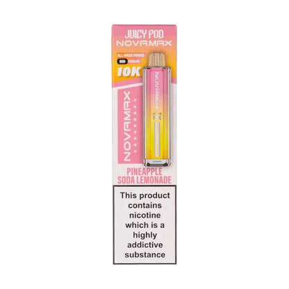 Juicy Pod Novamax 10K Prefilled Pod Vape Kit | Only £7.99 | Any 3 £23 | only £7.99 | Cheapest Vape Shop in Uk