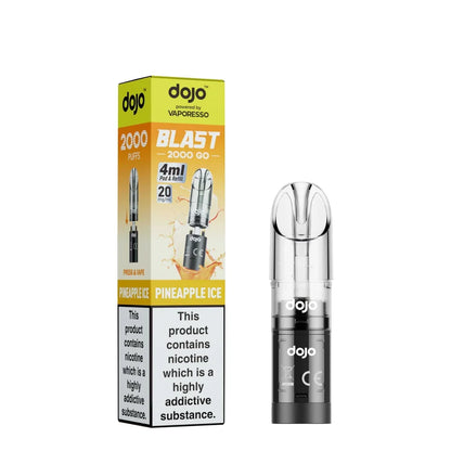Vaporesso DOJO Blast Go 2000 Prefilled Pods | only £4.49 | Cheapest Vape Shop in Uk