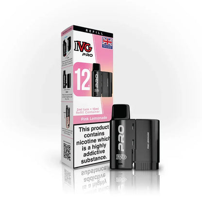 IVG Pro 12 Prefilled Pods | Only £6.99 | Any 3 For £17.99 | only £6.99 | Cheapest Vape Shop in Uk