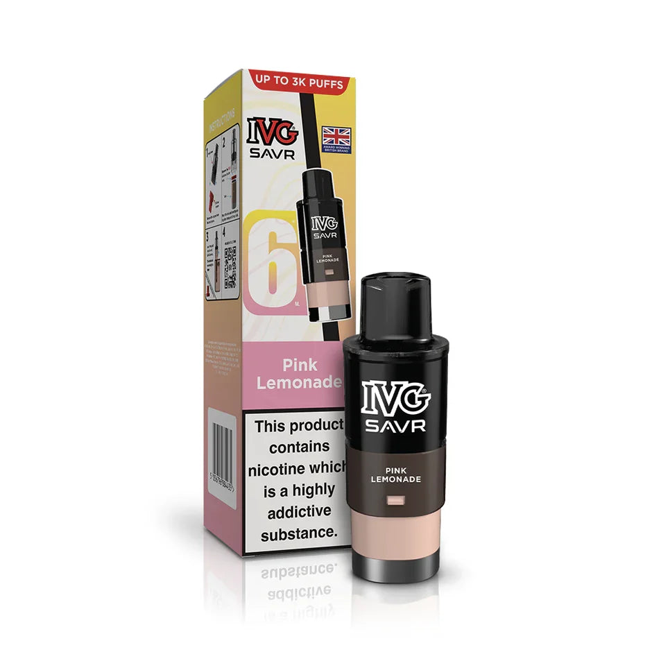 IVG SAVR 3000 Refill Pods - Box Of 5 | only £19.99 | Cheapest Vape Shop in Uk