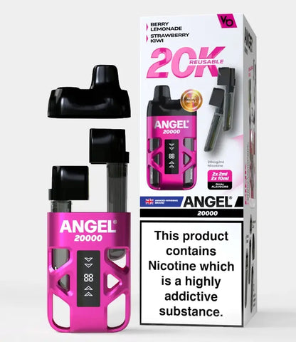 Vapes Bars Angel 20k Prefilled Dual Pod Kit - Box Of 5 | only £69.99 | Cheapest Vape Shop in Uk