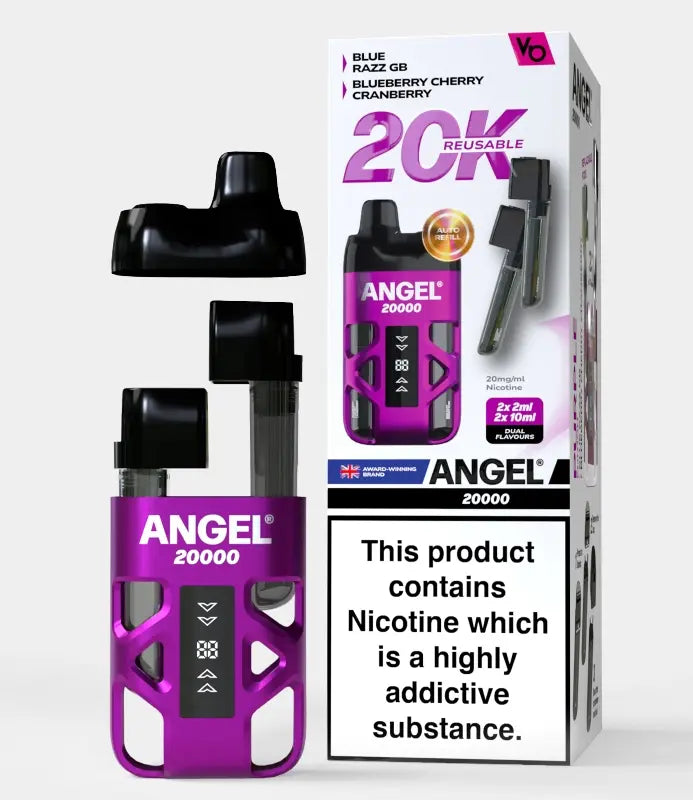 Vapes Bars Angel 20k Prefilled Dual Pod Kit - Box Of 5 | only £69.99 | Cheapest Vape Shop in Uk