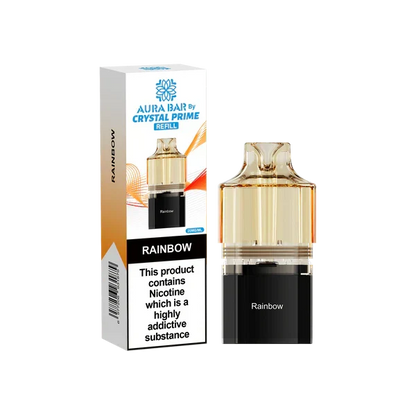 Crystal Prime Aura Bar 10k Replacement Pods - Box of 10 | only £47.25 | Cheapest Vape Shop in Uk