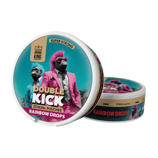 Aroma King Double Kick Nicotine Pouches - Box of 10 | only £30.99 | Cheapest Vape Shop in Uk