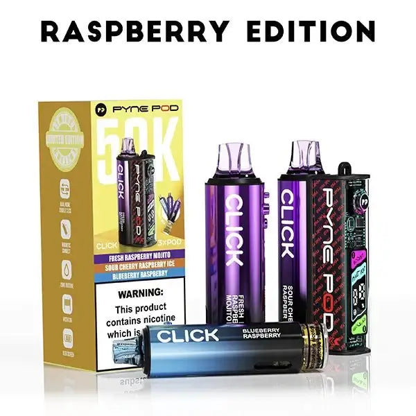 Pyne Pod Click 50K Prefilled Vape | TPD | only £12.99 | Cheapest Vape Shop in Uk