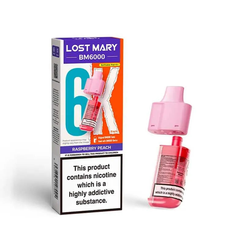 Lost Mary BM6000 Prefilled Vape Pods - Box of 10 | only £52 | Cheapest Vape Shop in Uk