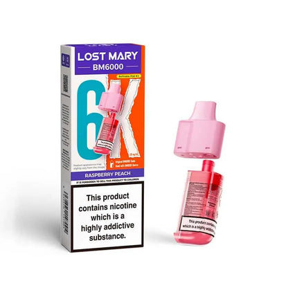 Lost Mary BM6000 Prefilled Vape Pods - Box of 10 | only £52 | Cheapest Vape Shop in Uk