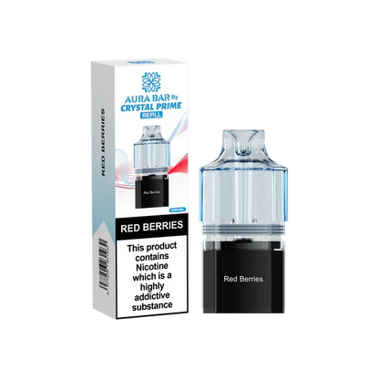 Crystal Prime Aura Bar 10k Replacement Pods - Box of 10 | only £47.25 | Cheapest Vape Shop in Uk