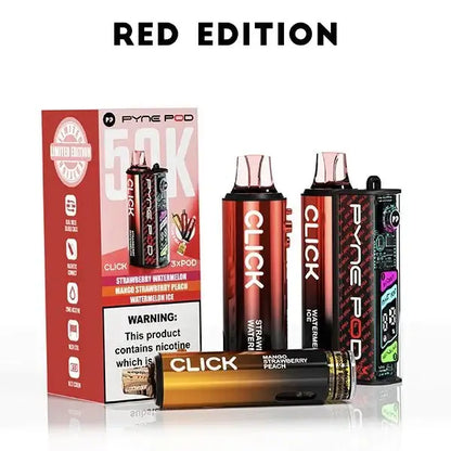 Pyne Pod Click 50K Prefilled Vape | TPD | only £12.99 | Cheapest Vape Shop in Uk