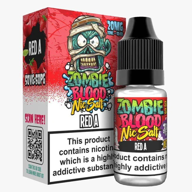 Zombie Blood 10ml Nic Salts- Box Of 5 | only £11.99 | Cheapest Vape Shop in Uk