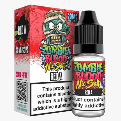 Zombie Blood 10ml Nic Salts- Box Of 5 | only £11.99 | Cheapest Vape Shop in Uk