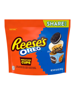 Reese’s Oreo Miniature Cups Chewy Chocolate Candy 255g | only £9.49 | Cheapest Vape Shop in Uk