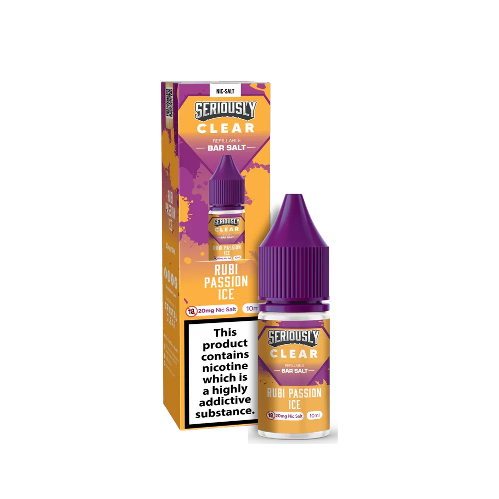Seriously Clear Nic Salt E-Liquid | only £3.99 | Cheapest Vape Shop in Uk