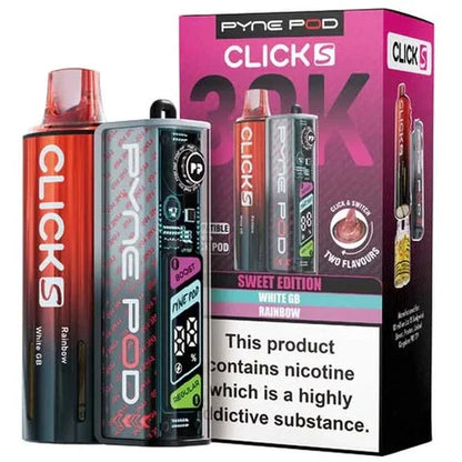 Pyne Pod Click S 30K Prefilled Pod Kit - Box of 10 | only £87.99 | Cheapest Vape Shop in Uk