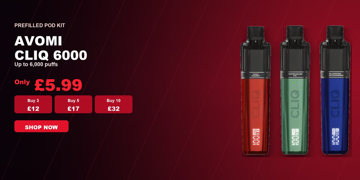 Avomi CLIQ 6000 prefilled kit, only £5.99