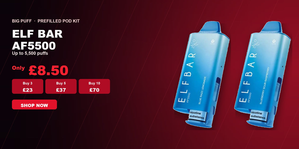 Elf Bar AF5500 prefilled kit, only £8.50