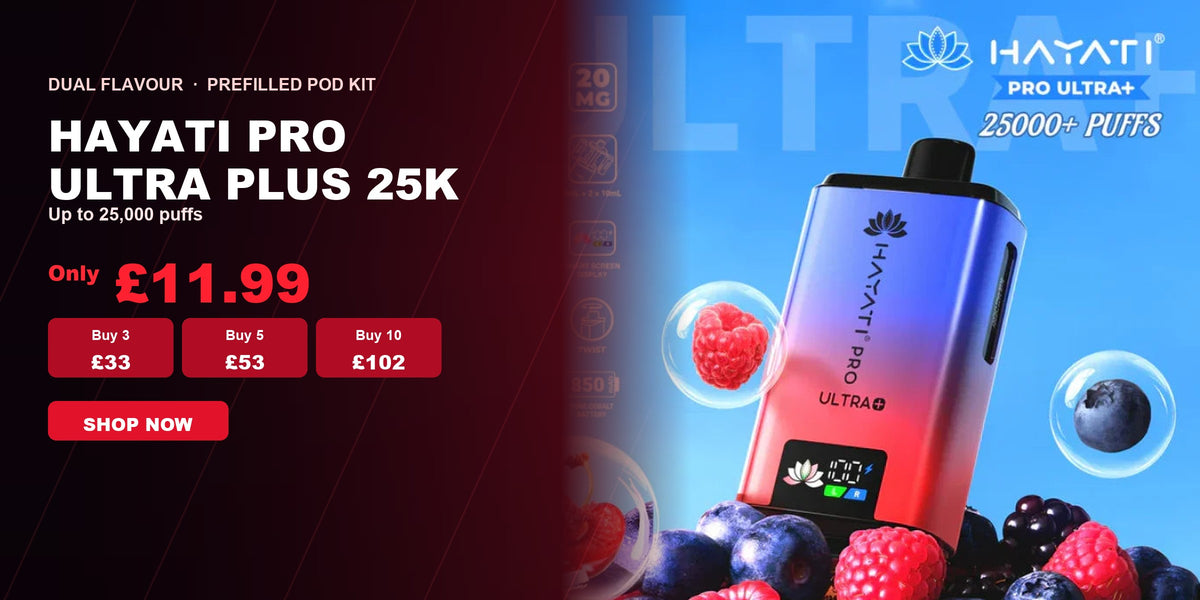 Hayati Pro Ultra Plus 25K prefilled kit, only £11.99
