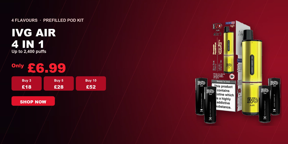 IVG Air 4-in-1 prefilled kit, only £6.99