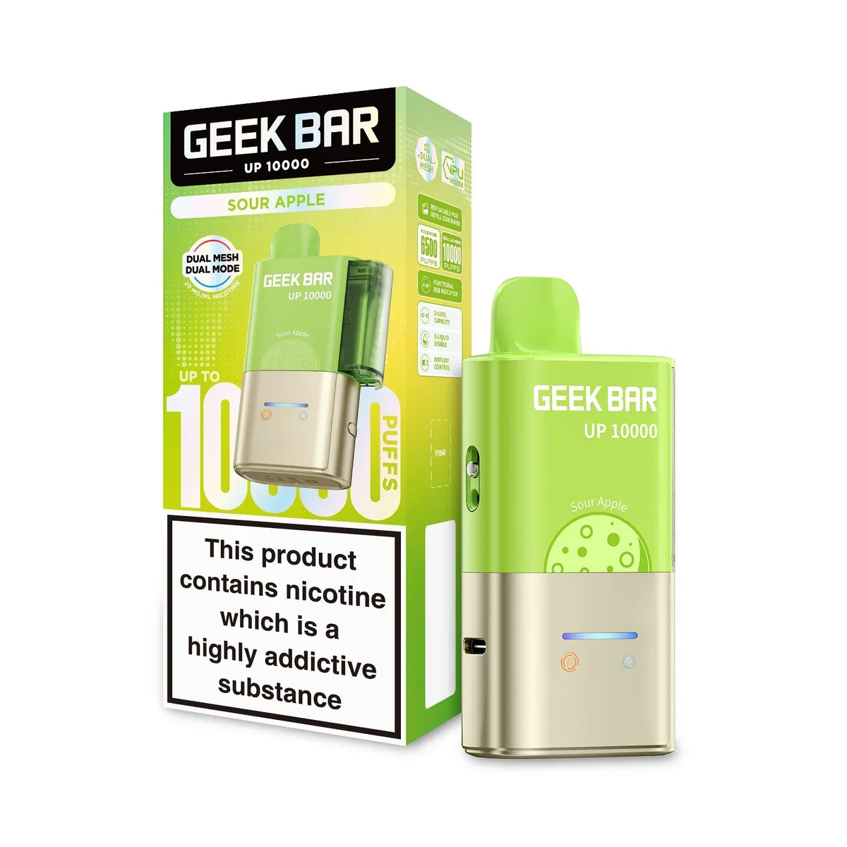 Geek Bar Up 10000 Prefilled Pod Kit | only £8.99 | Cheapest Vape Shop in Uk