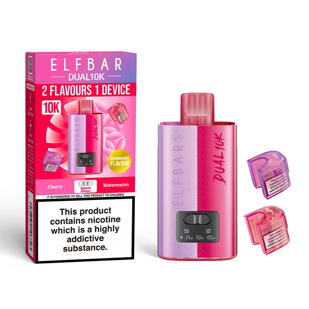 Elf Bar Dual 10K Prefilled Vape | only £8.99 | Cheapest Vape Shop in Uk
